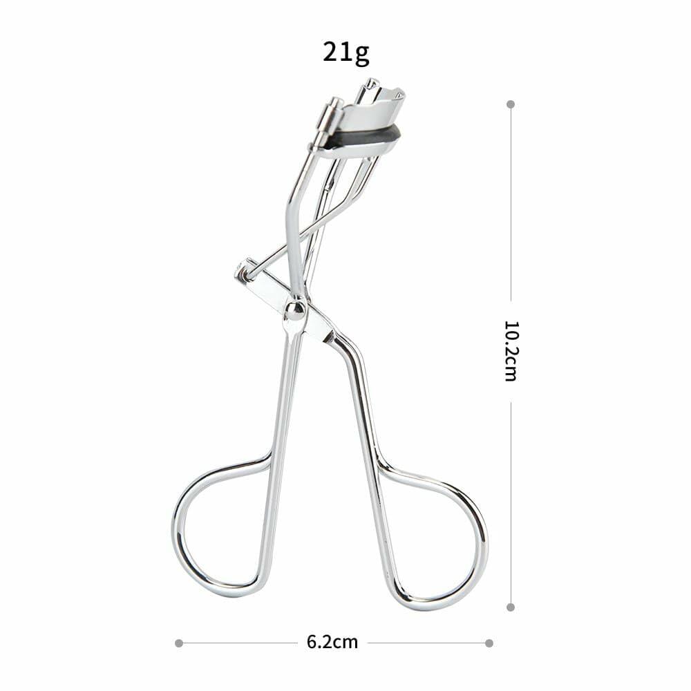 2-in-1 Eyelash Curler & Tweezer Set — Travel-Ready