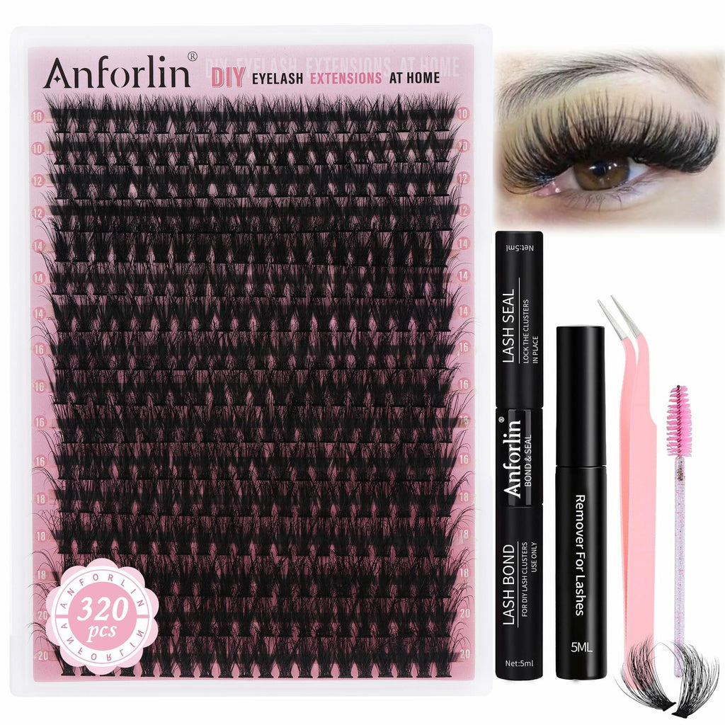 DIY Lash Extension Kit — 280pc Thick Volume D Curl (14–22mm)
