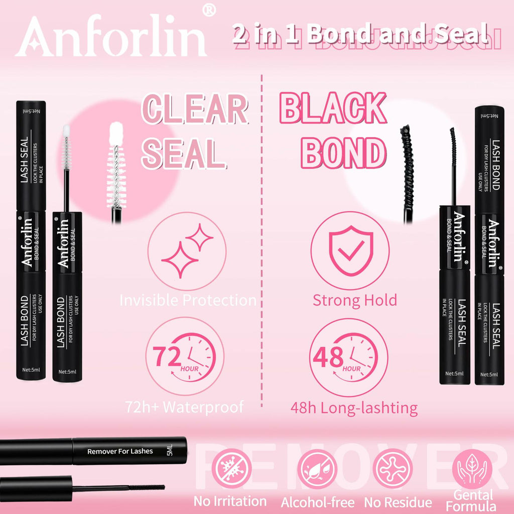 DIY Lash Extension Kit — 280pc Thick Volume D Curl (14–22mm)
